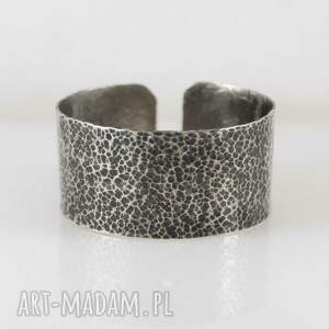 caltha lawa - srebrna bransoleta 2100-18 iii, srebro 925, minimalistyczna