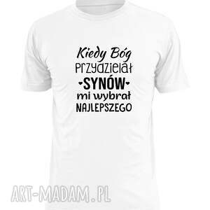 handmade koszulki koszulka z nadrukiem dla syna, synów, najlepszy syn, prezent