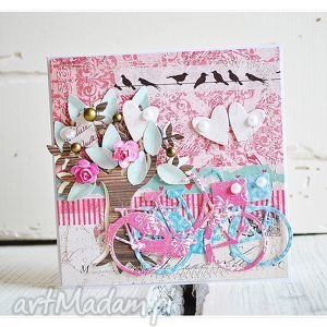 ręcznie robione scrapbooking kartki kartka ślubna