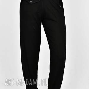 handmade spodnie spodnie luźne jola czarne