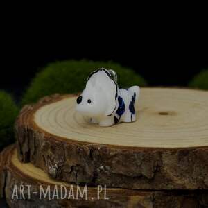 wisiorek z mini zwierzątkami, dinozaur, naszyjnik ze stali