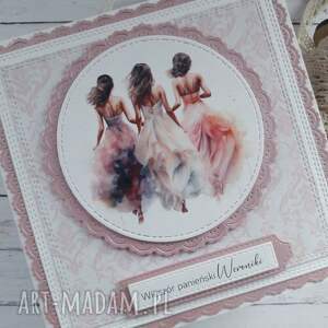 Kartka na wieczór panieński w różu 2, personalizacja