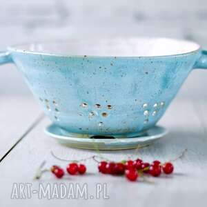 handmade ceramika misa do serwowania umytych owoców / berry bowl / rustic