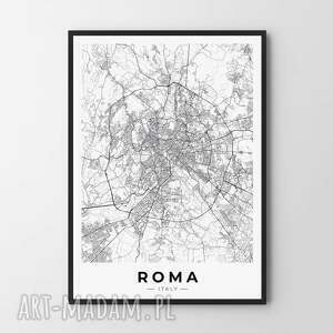 mapa rzym - plakat 30x40 cm prezent