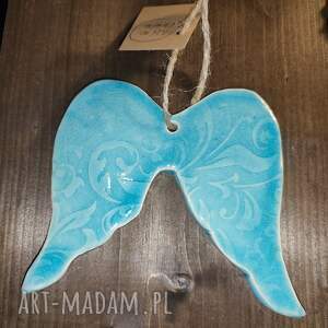 Prezent SKRZYDŁA CERAMICZNE, ceramika, ozdoba