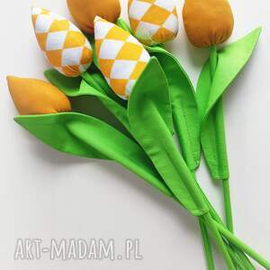 hand-made dodatki tulipany prezent na walentynki
