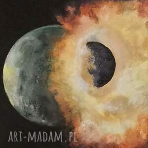 przebudzenie powstanie ksiezyca, obraz mglawica wrzechswiat kosmos