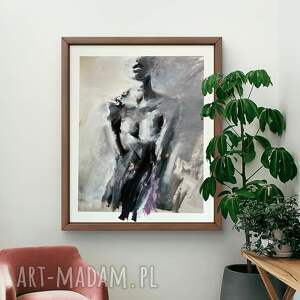 Suknia - 100x70- kobieta duży obraz, obrazy do sypialni