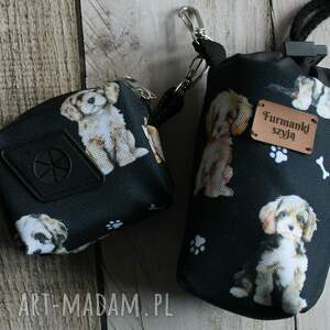 Zestaw saszetka na smaczki i woreczki # maltipoo