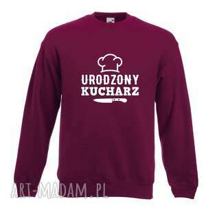 ręcznie zrobione bluzy bluza z nadrukiem dla kucharza, prezent najlepszy kucharz