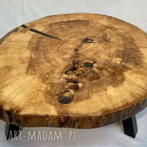handmade stoły stół, stolik kawowy z plastra topoli kanadyjskiej