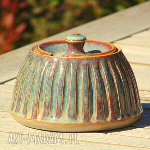 handmade ceramika cukiernica ceramiczna plum