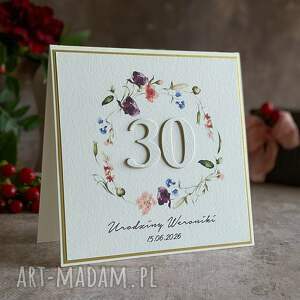 Kartka na 30 z personalizacją, BH 70, 30 urodziny
