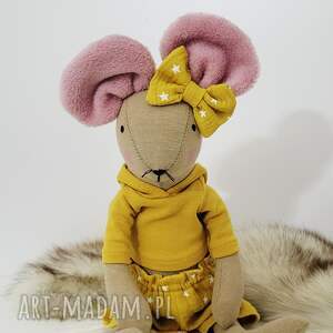 myszka 43cm przytulanka z personalizacją, haft, prezent dla dziecka