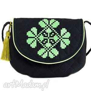 handmade na ramię torebka pikowana dla dziewczynki farfun p06