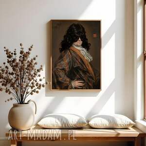 Plakat CURL v2 40x50 cm w układzie pionowym - Hogstudio