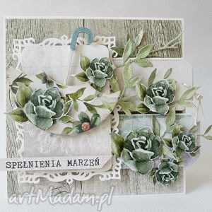 handmade scrapbooking kartki spełnienia marzeń