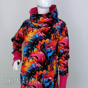 handmade bluzy bluza damska wiola ekspresja 4xl - 6xl