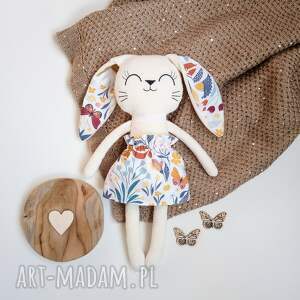 handmade maskotki szczęśliwy pluszowy króliczek