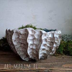misa ceramiczna - muszla, pomysł na prezent, morska miska