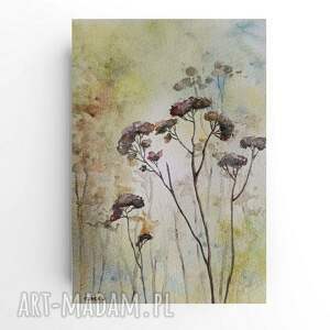 TRAWKI akwarela formatu A5