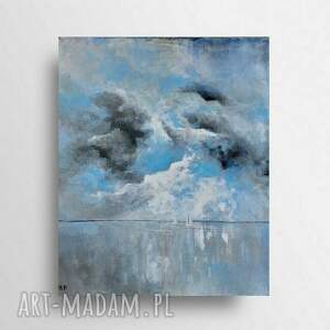 paulina lebida morze - obraz akrylowy formatu 50/60 cm płótno