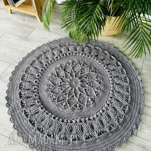 Dywan na szydełku, 3d, ze sznurka