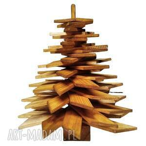 handmade święta prezenty choinka drewniana, dekoracja świąteczna drewno