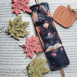 zakładka do książki jesienna czarownica