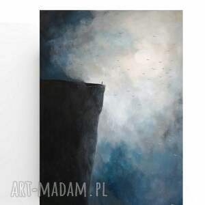 Nad ziemią - obraz akrylowy na płótnie 70 x 50 cm