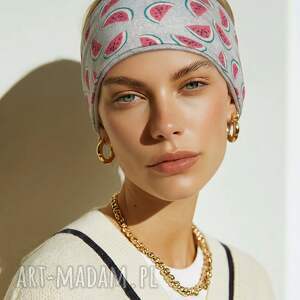 opaska sportowa dzianinowa podwójna w arbuzy box d 1 rozmiar uniwersalny