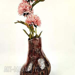 polepione wazon ceramiczny, dekoracja
