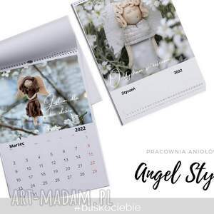 kalendarz ścienny A3 z aniołami