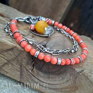 handmade koral - bransoletka 02