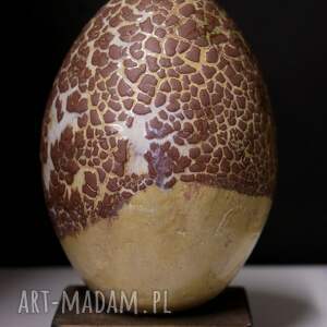 handmade dekoracje smocze jajo, ceramika