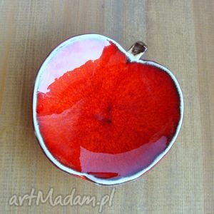 ręcznie zrobione ceramika ceramiczne jabłko