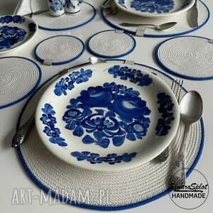 komplet podkładek, podkładki pod talerze bawełniane