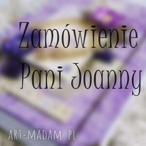 handmade dwa kalendarze na 2018 r. Zamówienie. Joanny