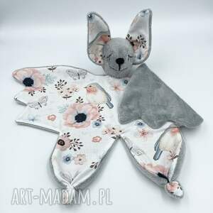handmade maskotki przytulanka nietoperz dla niemowląt