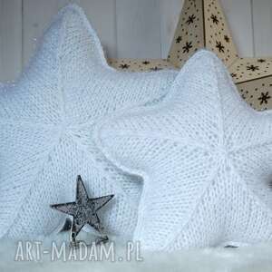 handmade pomysł na prezent święta christmas stars dwie poduszki gwiazdy