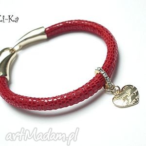 handmade strap - red heart /27.04.15/