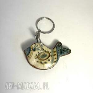 Prezent Ceramiczne breloki artystyczne do kluczy zawieszki, brelok