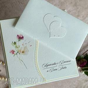 Prezent Kartka ślubna z pudełkiem i kopertą, WP 34A