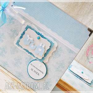 ręcznie robione scrapbooking albumy album na chrzest święty