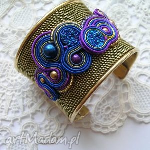 passadena - bransoletka sutasz, druzy, agat, metal