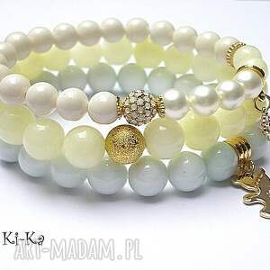 handmade w delikatnych pastelach - set