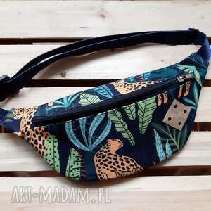 catoo accessories torebka biodrowa nerka lamparty, zwierzecy print