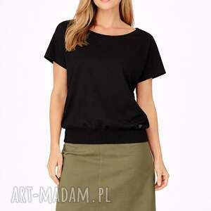 NOEL CZARNE, blizka, bawełniana, wygodna bluzka