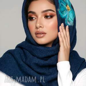 super prezent na dzień mamy czarny ostatnie bez powtórek filcowany,dl 75cm,szer