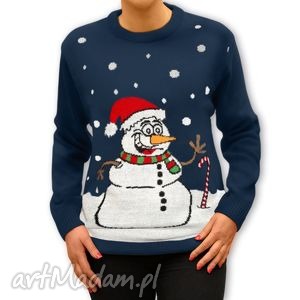 sweter świąteczny - unisex bałwan xs, s, m, l, xl święta, prezent
